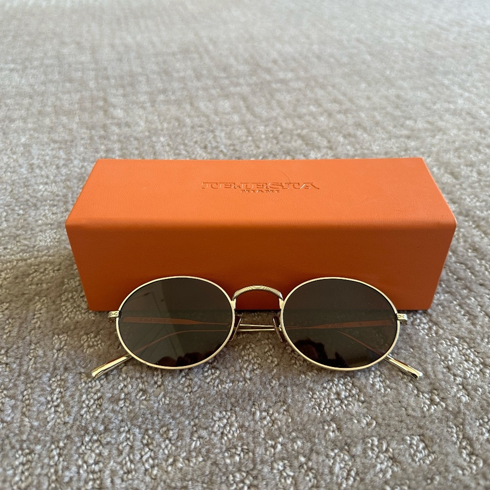Tejesta JPG Matte Yellow Gold Sunglasses